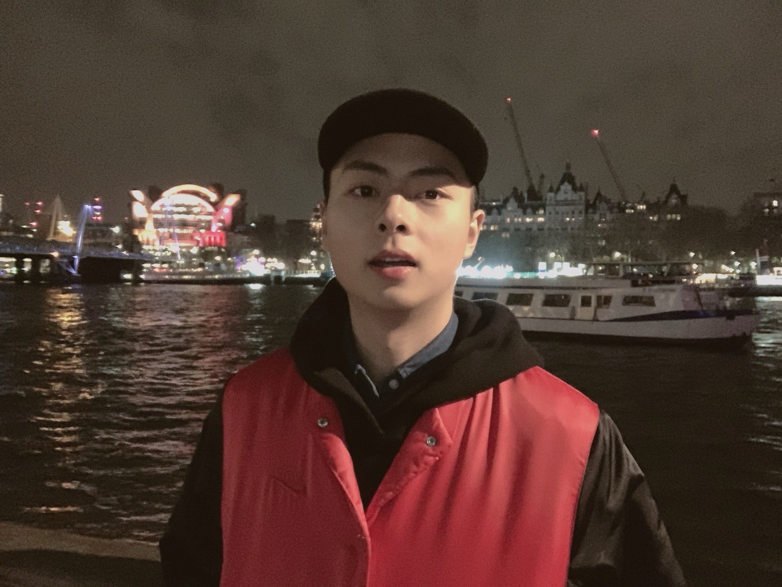 Casual portrait of Peng Jinjie in London