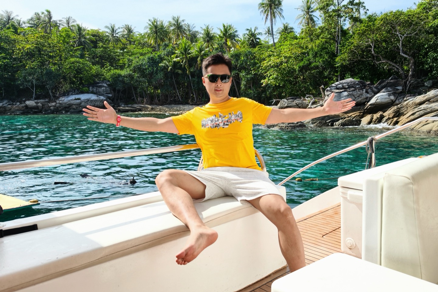 Wang Xiankai off-duty